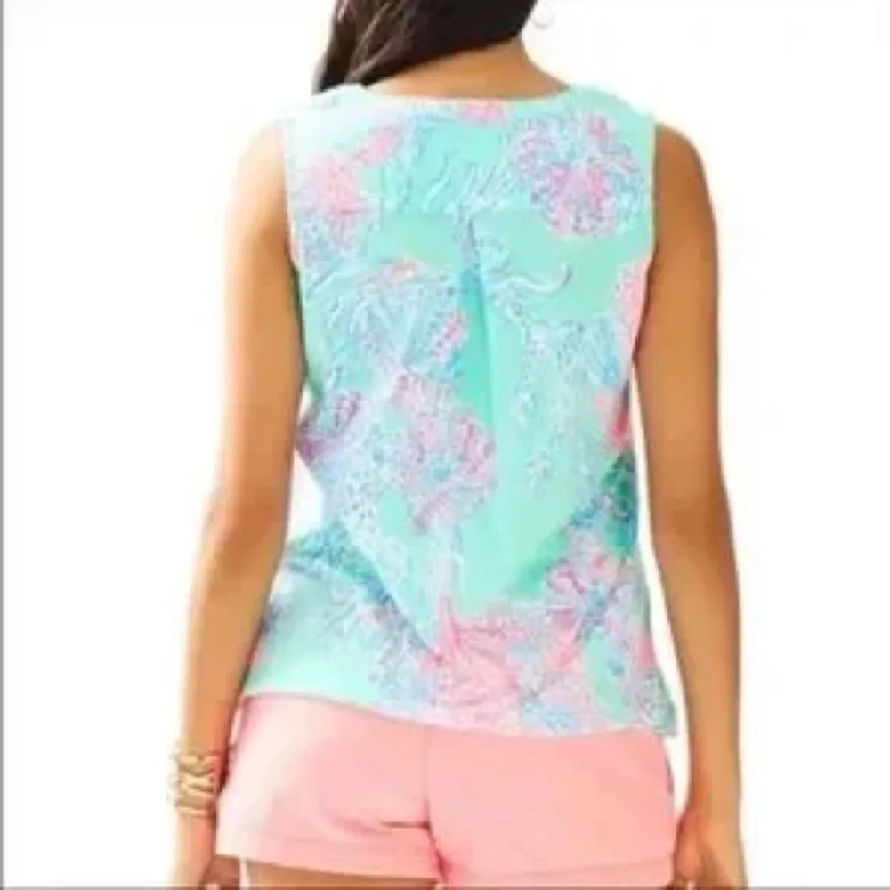 Lilly Pulitzer Eddie Top - Picture 2 of 4